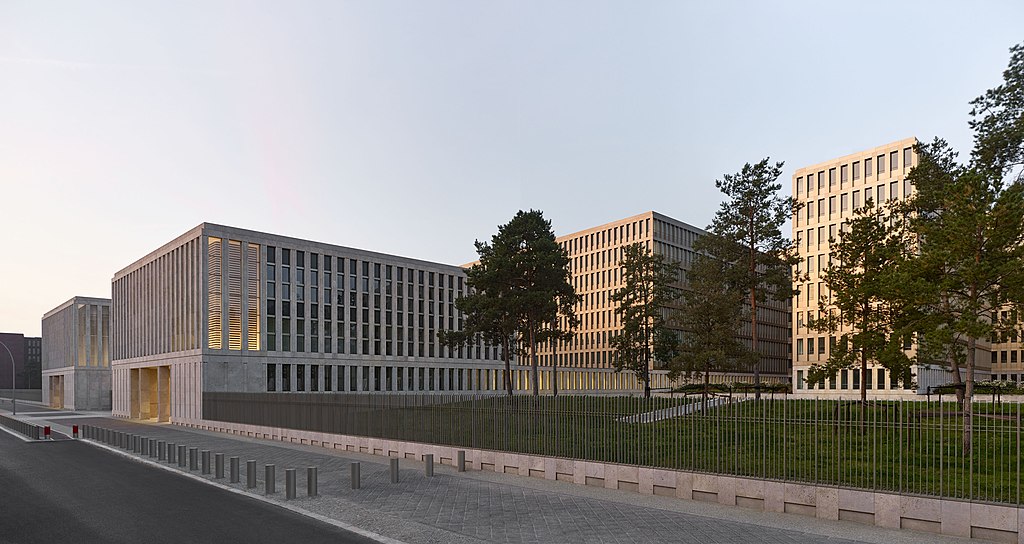 Zentrale des Bundesnachrichtendienst an der Chausseestraße in Berlin.