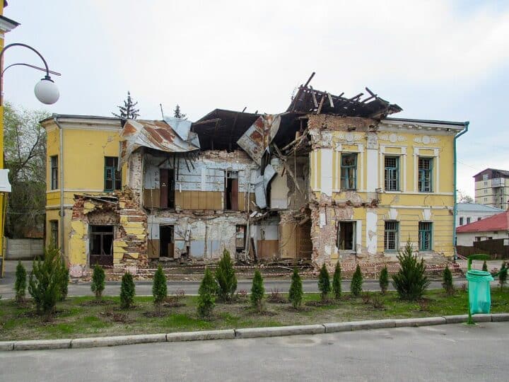 Das Pavlov-Haus in Charkiw ist ein neoklassisches Baudenkmal, welches 1832 für Yegor Pavlov gebaut wurde.