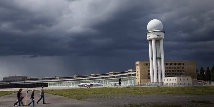 Der ehemalige Flughafen Berlin-Tempelhof.