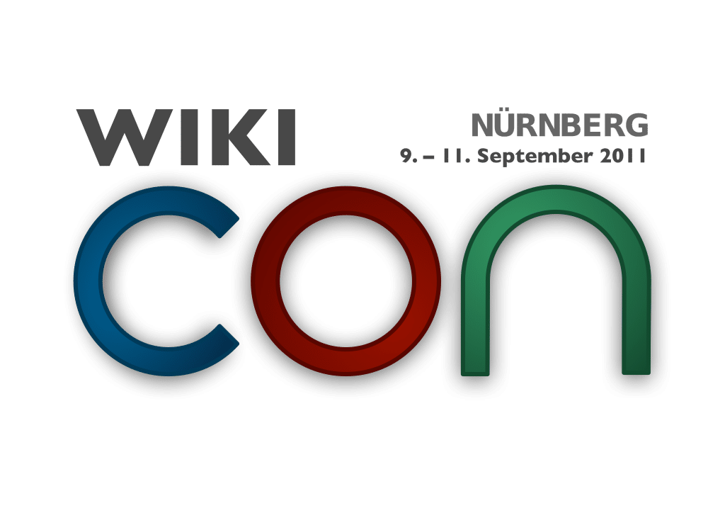 Logo der WikiConvention (Gewinner des Wikicon-Logowettbewerbs).