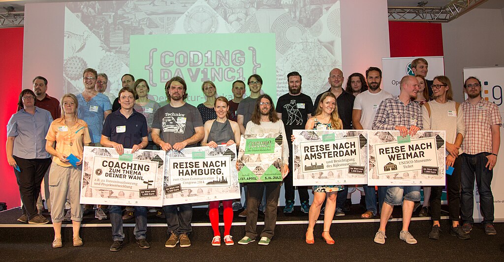 Dieses Foto entstand im Rahmen des 1. Kultur-Hackathons "Coding da Vinci" am 26. und 27. April 2014 in Berlin.