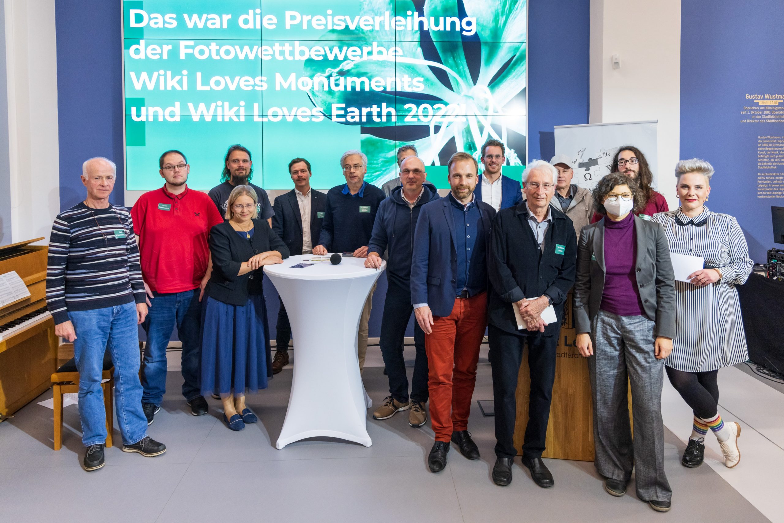 Gruppenbild der Preisverleihung in Leipzig.