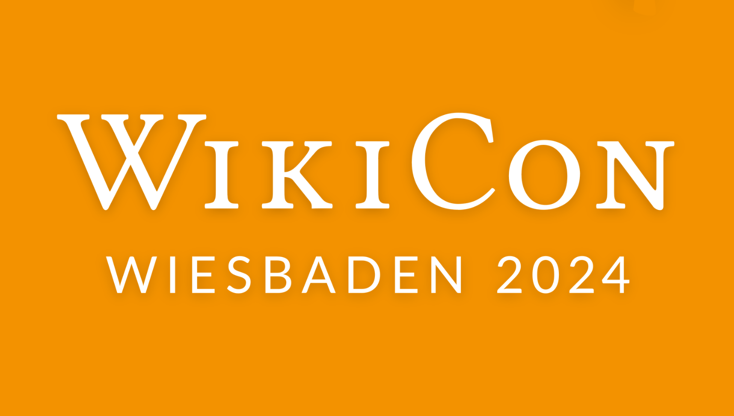 Logo der WikiCon 2024 in Wiesbaden | Martin Kraft